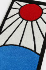 Tanjiro earring Hand-tufted Rug - Image 3