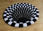 3D Illusion Round Hand tufted Rug